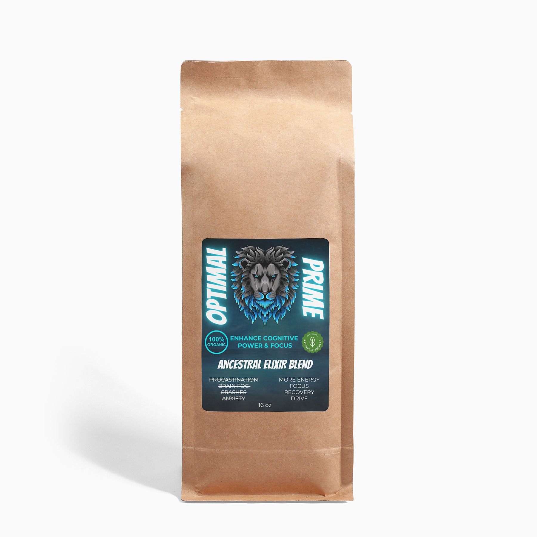 ANCESTRAL ELIXIR BLEND - 16oz Mushroom Coffee Fusion