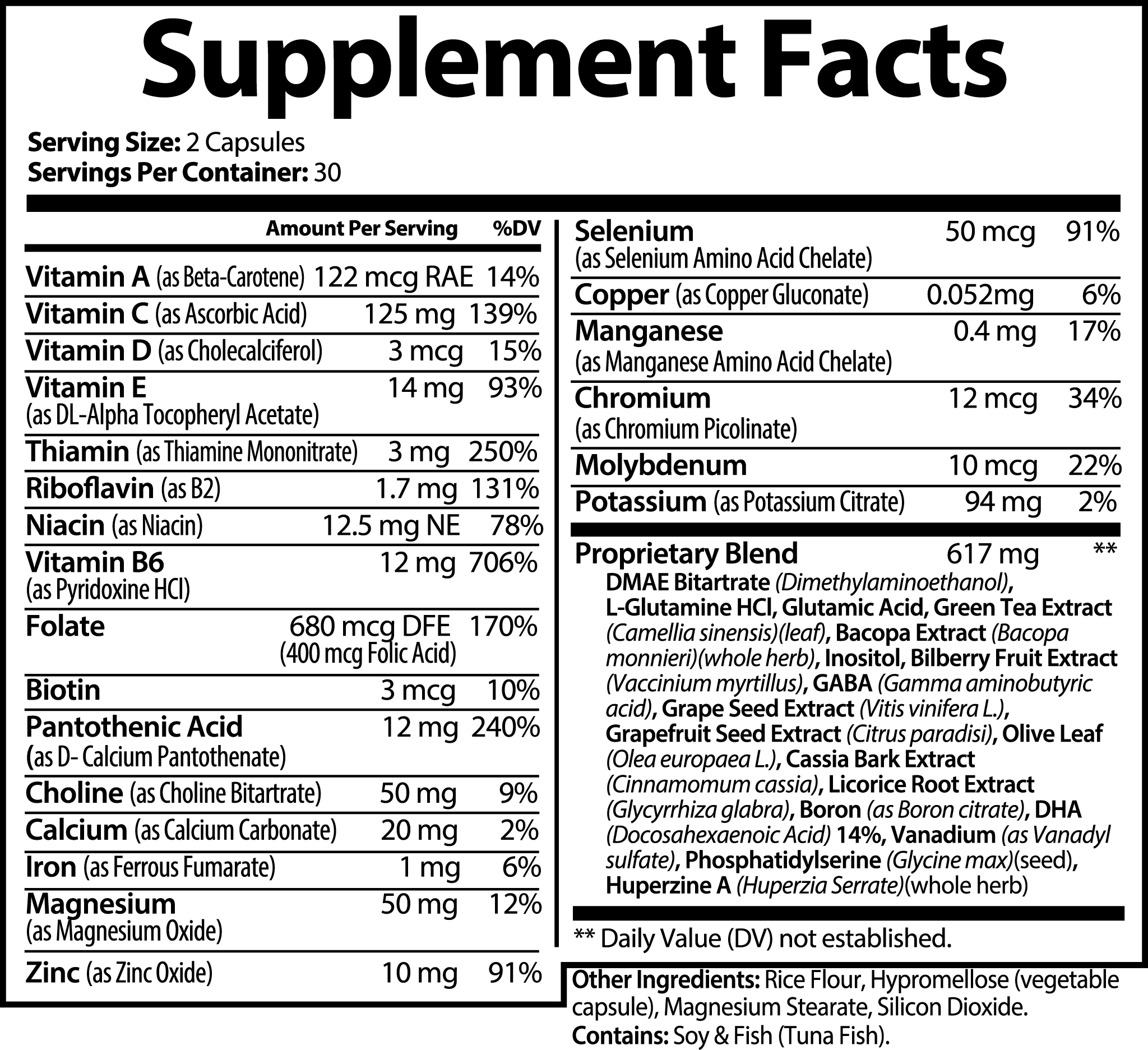 NOOTROPIC Brain & Focus (ANCIENT FORMULA)